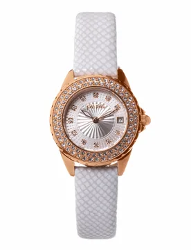 Womens Ladies Watch Quartz Rose Gold Stainless Steel - One Size - Folli Follie - FashionsVida