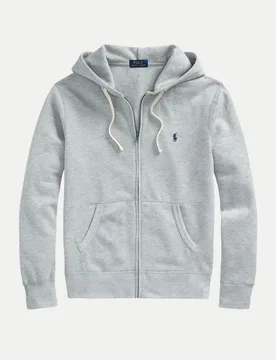 Polo Kapuzenpullover mit Reißverschluss Grau XXL - Ralph Lauren - FashionsVida