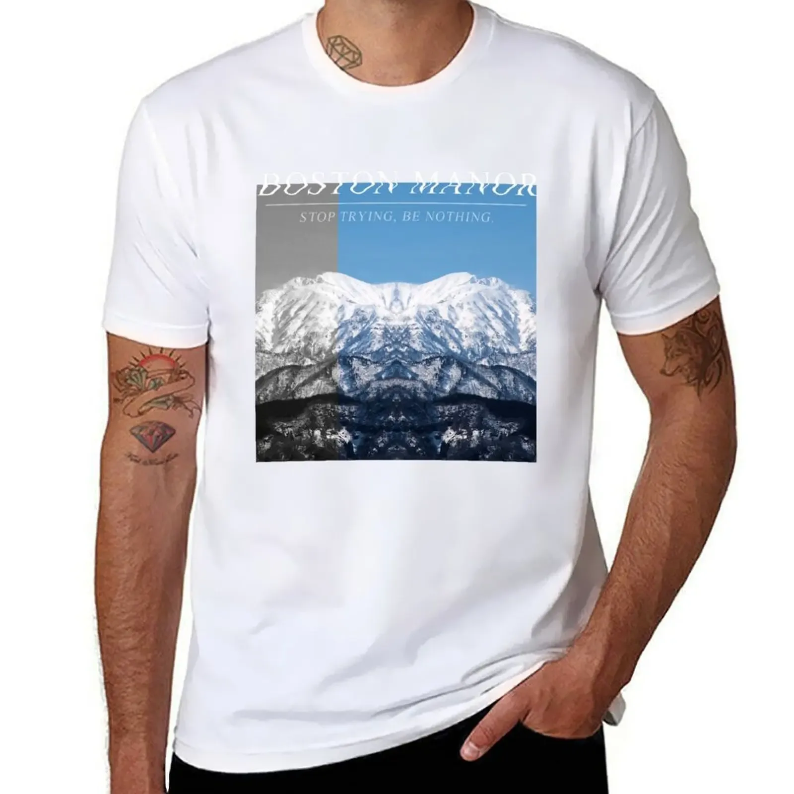 Boston Manor T-Shirt Essential Solid Color T-Shirt - Aliexpress - FashionsVida