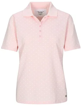 Poloshirt, 1/2 Arm, Punkte female - 46 - FashionsVida
