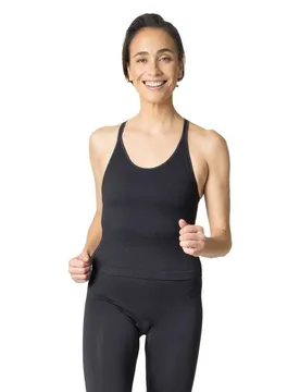 Maglietta Senza Maniche 2 In 1 Active 365 Black L - Odlo - FashionsVida