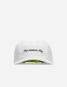 Hoka Run Hat in White/Multi - HOKA - FashionsVida