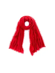 Mouleta Chal de cachemira rojo