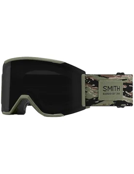 Masque de ski Squad Mag Eye Of The Tiger Chromapop Sun Black Khaki - SMITH - FashionsVida