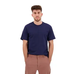 T-shirt à Manches Courtes Crewneck Navy Blazer L