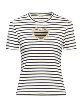 Sandro Camiseta Mujer Hueso 0 Mujer - Sandro - FashionsVida