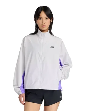 New Balance Giacca Fast Days Grey S - New Balance - FashionsVida