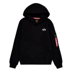 Industries Signature Backprint Hoodie Black S Herren
