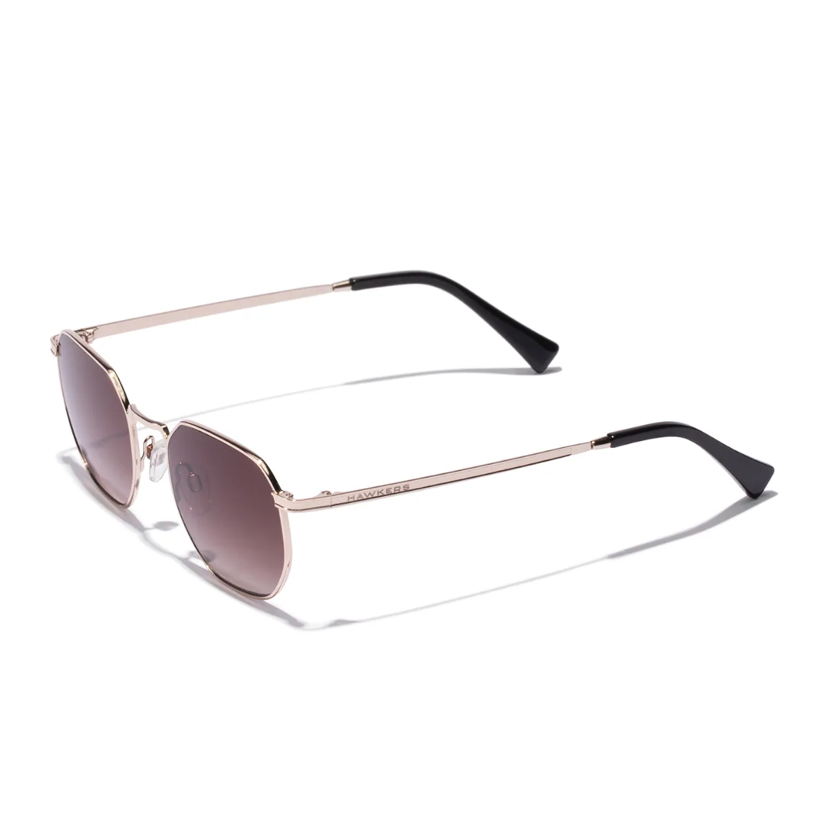 Gafas de sol Sixgon - Silver Smoke Brown - Hawkers - FashionsVida