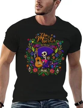 DIA DE LOS MUERTOS T-Shirt Halloween Theme T-Shirt - Aliexpress - FashionsVida