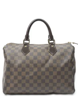Pre-Owned Womens Speedy 3 Handbag - Brown - One Size - Louis Vuitton - FashionsVida
