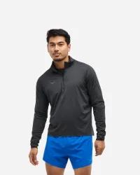Men's GlideTech Quarter Zip in Black, Size Small