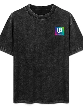 Unibright logo T-Shirt Plus Size Loose Short Sleeve Top - Aliexpress - FashionsVida