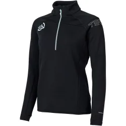 Khamal 1/2 zip w chaqueta softshell mujer Negro (S)