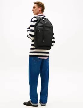 Repreve Backpack Black male - Tommy hilfiger - FashionsVida