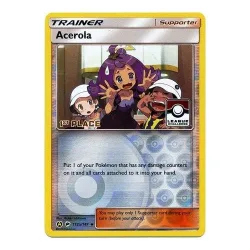 Pokemon SM Burning Shadows 112a/147 Acerola (League Promo 1st Place)