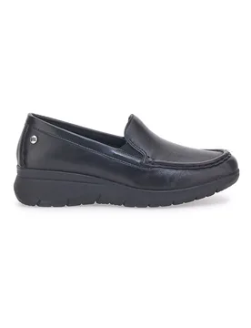 Mocassini Neri Vera Pelle 640066 39 - PRIMA RIGA - FashionsVida