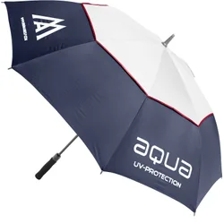 Golfschirm Aqua UV, navy/weiss/rot