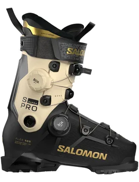 Chaussures de ski all-mountain S/Pro Supra Dual Boa 105 W für Damen Größe 39 2/3-40 1/3 schwarz - Salomon - FashionsVida