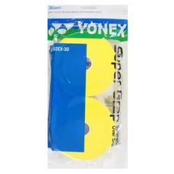 Super Grap Ac102ex Tennis Overgrip 30 Units Yellow One Size