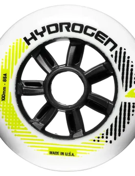 Roues De Patins Hydrogen 6 Unités White / White 100 mm/85A unisex - Rollerblade - FashionsVida