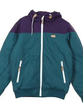 Giubbotto Uomo Insulaner Jacket Dark Purple - Iriedaily - FashionsVida