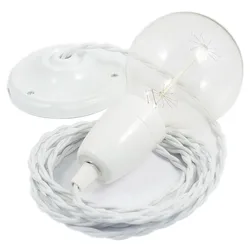 Cables Suspension Luminaire Tm01 1 M White One Size