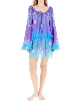 Copricostume in fantasia TURCHESE M/L - F**K - FashionsVida