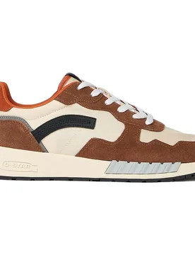 Baskets Aver Spt Ii Offwhite / Cognac EU 46 - G-Star - FashionsVida