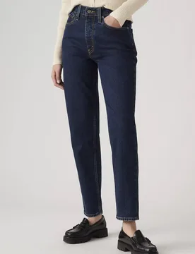 Levi'S Womens Eroded Way 80s Mom Jean - Blue - Size 30w/30l - Levis - FashionsVida