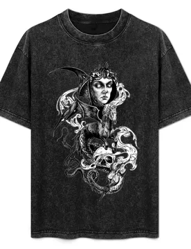 Pegasus T-Shirt Graphic Print Short Sleeve T-Shirt - Aliexpress - FashionsVida