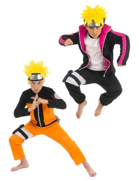 Naruto und Boruto Partnerkostüm für Kinder - BCI - FashionsVida