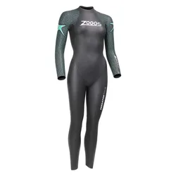 Predator Tour Woman Long Sleeve Neoprene Wetsuit Black / Blue S Women