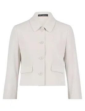 Blazer Kurz Einreiher 3/4 Arm female - 46 - FashionsVida