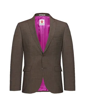 Sakko Slim Fit PATRICK marrón 56 - Cg - Club Of Gents - FashionsVida