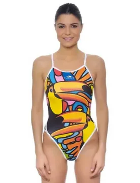 Tucan Swimsuit Multicolor 2XL Women - TURBO - FashionsVida