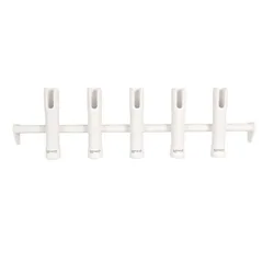 Rod Holder White One Size unisex