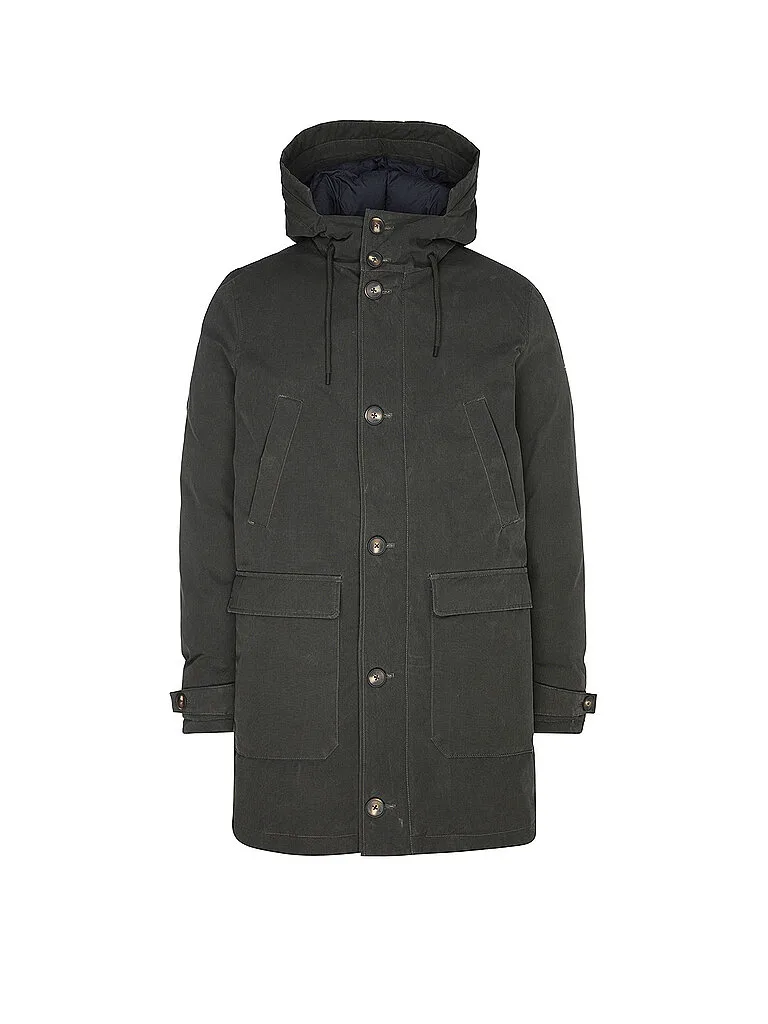Parka TASKA dunkelgrün L Herren - Ecoalf - FashionsVida