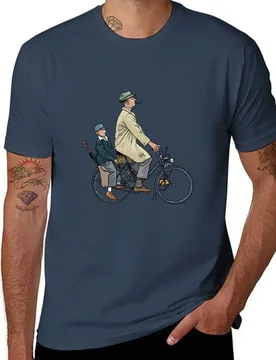 Jacques Tati - Mon Oncle - Monsieur Hulot T-Shirt Big and Tall Loose Fit T-Shirt - Aliexpress - FashionsVida