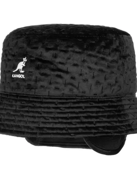 Dash Quilted Bin Cloth Hat by - black - Herren - Size: L (58-59 cm) - Kangol - FashionsVida