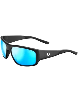 Lunettes de soleil polarisées - Sfinx Black Matte - Sky Blue Polarized en Nylon - Taille L - Noir - Bollé - FashionsVida
