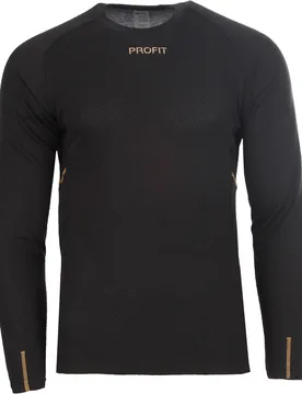 Profit coldrain camiseta térmica manga larga Negro (XXL) - Spiuk - FashionsVida