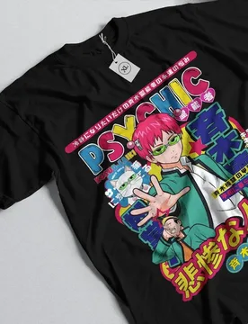 K Saiki Annoyed Face Unisex Shirt: Saiki Kusuo no Sai Nan Anime Merch for Lovers - Aliexpress - FashionsVida