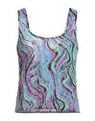 Top Mujer Azul turquesa 1,2,3 Mujer