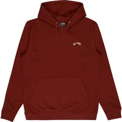 Felpa Con Cappuccio Arch Fired Red S