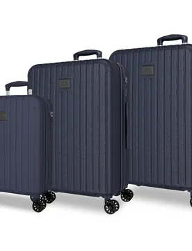 Juego de maletas 55-68-78 cm expandible timber abs rígida hasta 217l - Movom - FashionsVida
