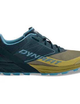 Alpine Trail Running Shoes Army / Blueberry UK 9 Men - Dynafit - FashionsVida