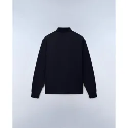 Polo de algodón de hombre nedles de manga larga