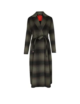 Abrigo de lana MCOLONGRUND verde oscuro 42 - Max & Co. - FashionsVida