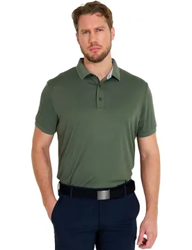 Polo Hammel recycled, dunkelgruen xl - Abacus - FashionsVida